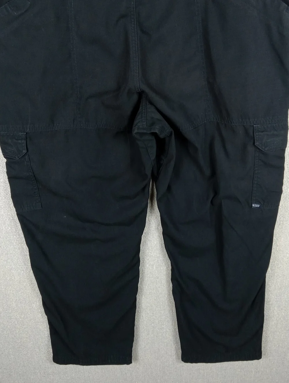5.11 Tactical Taclite Pro Ripstop Cargo Pants Black Mens 42x32 Outdoor Workwear
